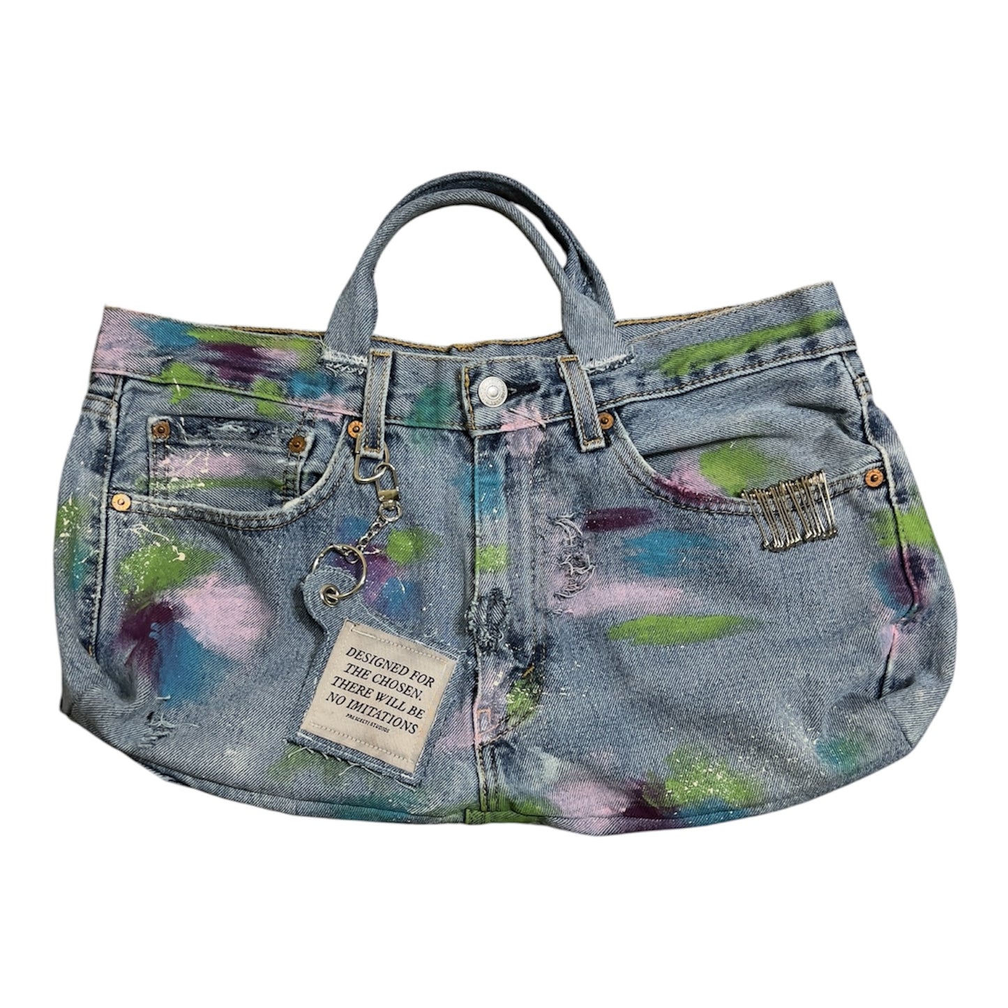 1/1 “PAINTERS” DENIM TOTE